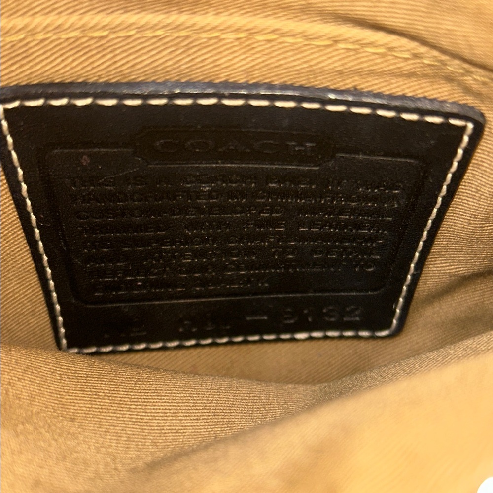 Coach Signature Vintage Wool Mini Bag - Picture 13 of 17